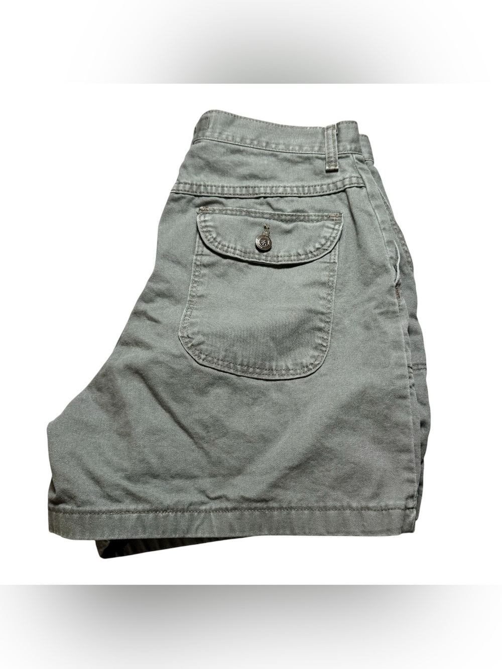 Vintage Wrangler for Women 12 High Rise Green Hiking Shorts